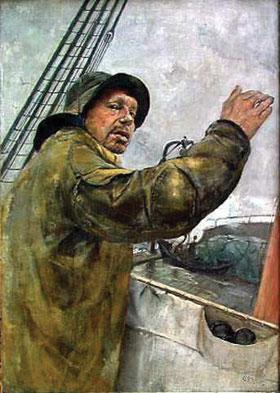 Babord litt, Christian Krohg